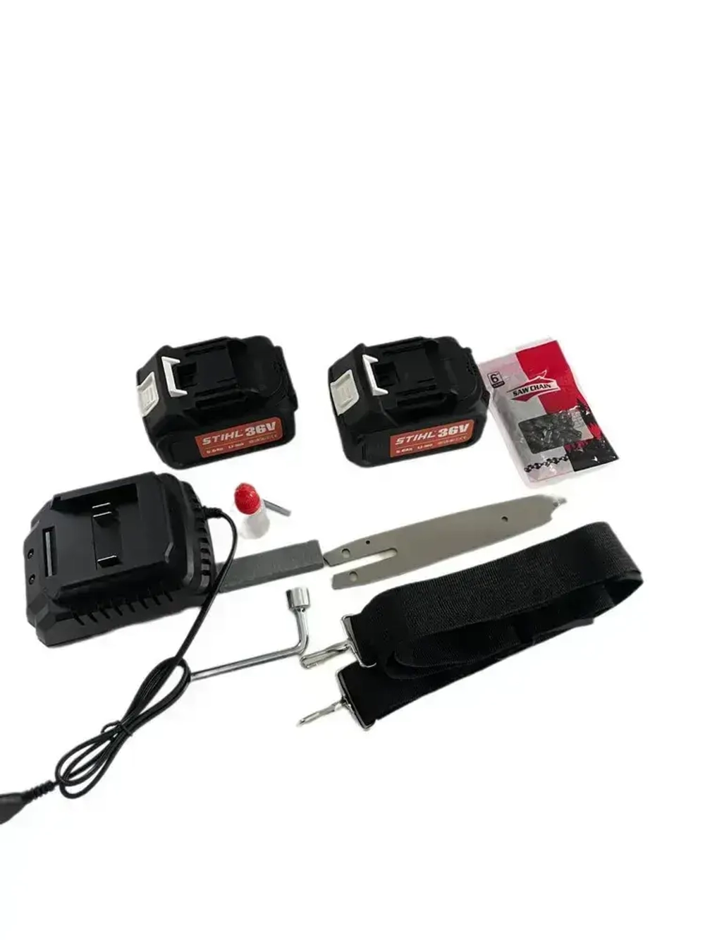 Садовый набор электроинструментов 3в1 Stihl 36в /секатор, пила, сучкорез, штанга, удлинитель