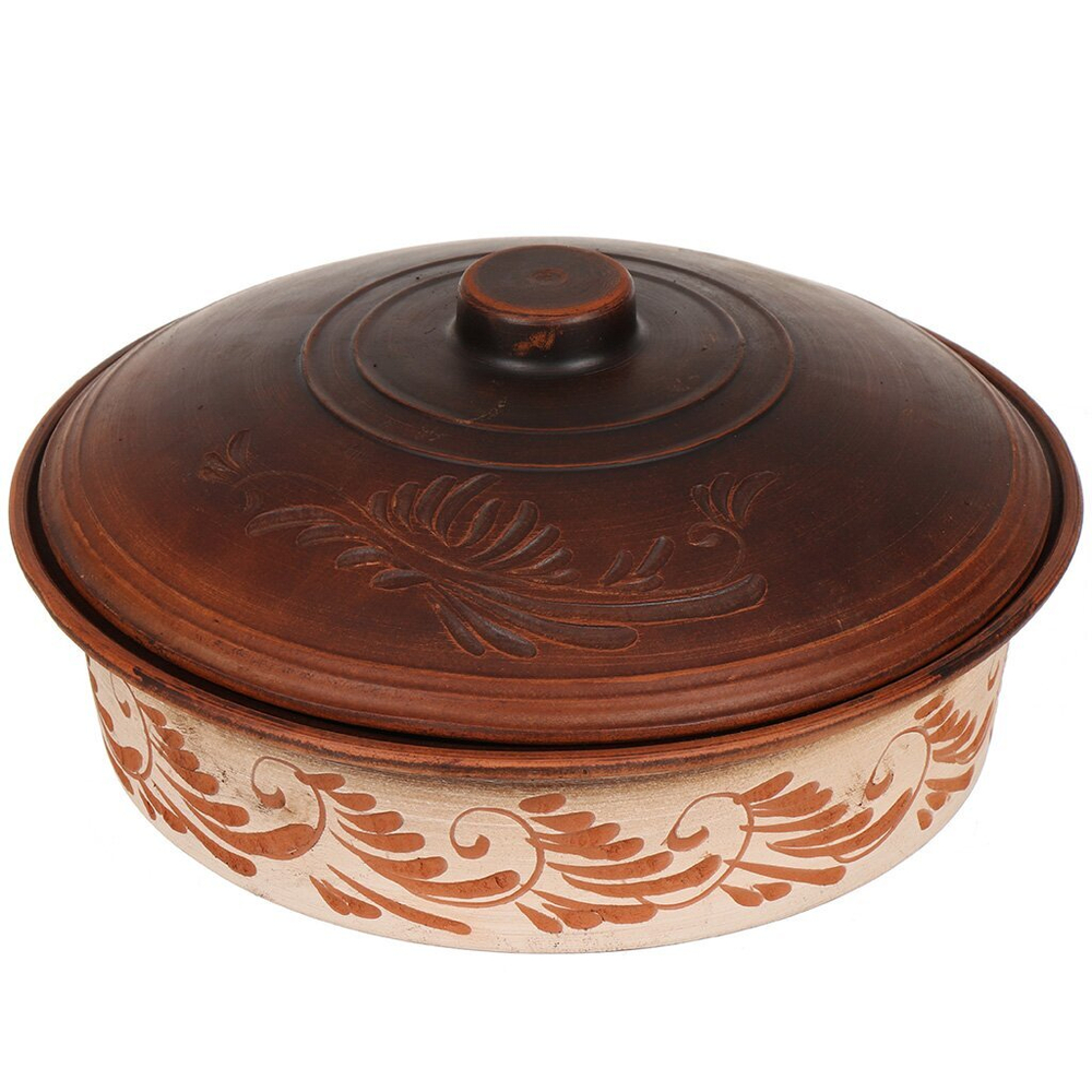 Глиняная форма для запекания.