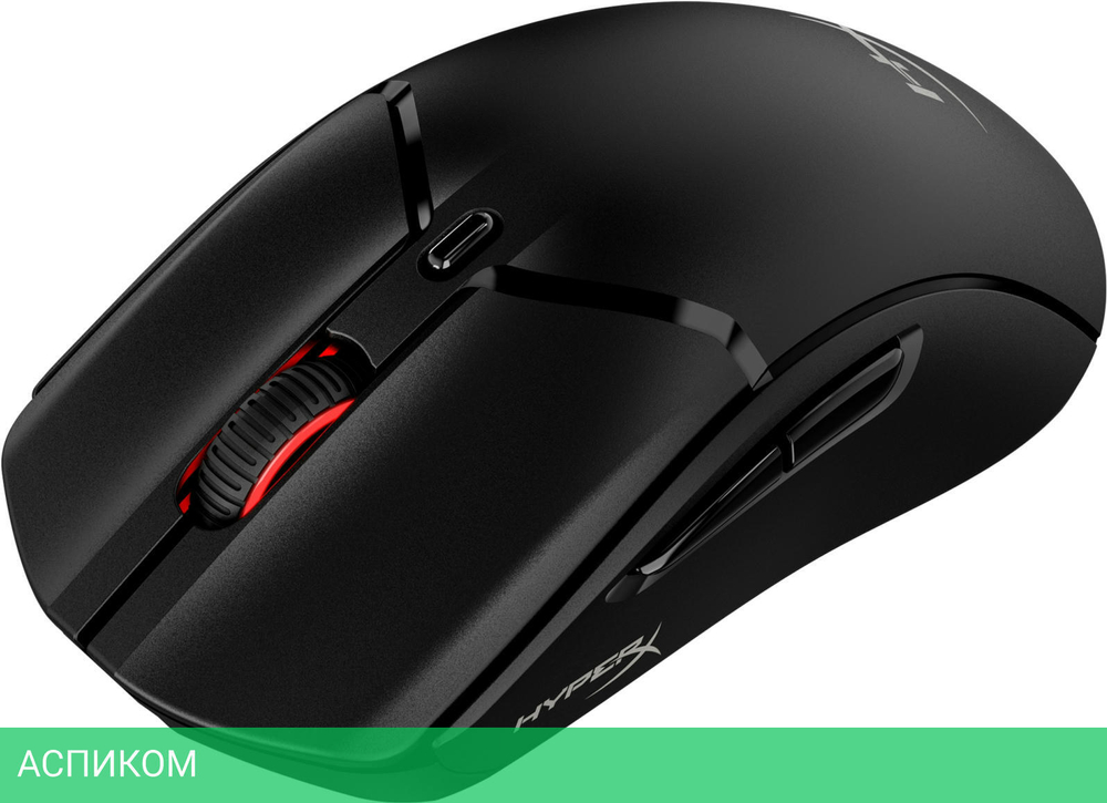Мышь HyperX Pulsefire Haste 2 черный (6N0B0AA)