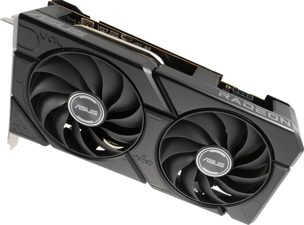 Видеокарта ASUS AMD  Radeon RX 7600 DUAL-RX7600-O8G-EVO 8ГБ Dual, GDDR6, OC,  Ret