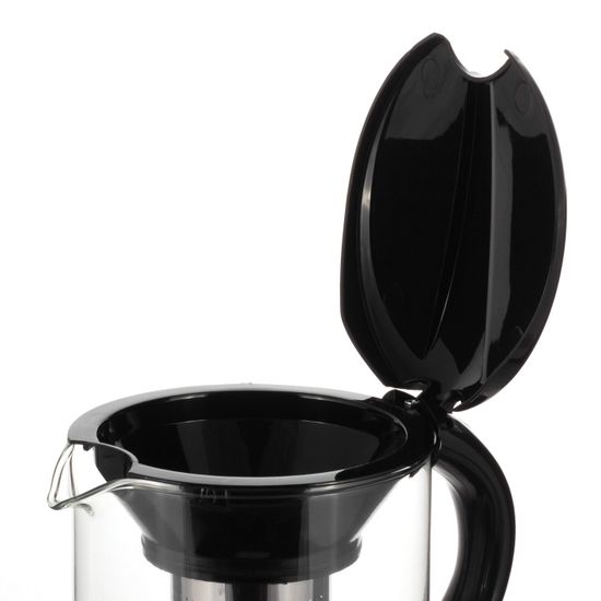 Стеклянный заварочный чайник 1000 мл. Kamille KM 0781M со съемным ситечком