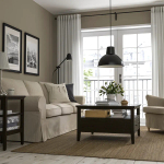 Журнальный столик - IKEA IDANÄS/IDANAS/ИДАНАС/ИДАНЭС ИКЕА, 80х80х49 см, темно-коричневый