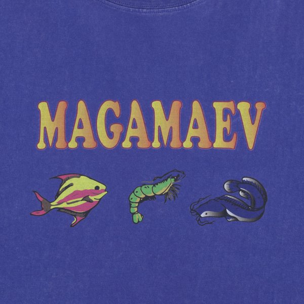 Футболка Magamaev Warung t-shirt (indigo/washed) артикул: - купить в магазине Дайс
