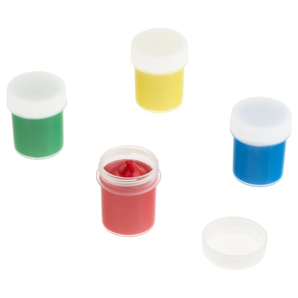 Краски пальчиковые Мульти-Пульти Мои первые пальчиковые краски, 4цв. по 140мл.