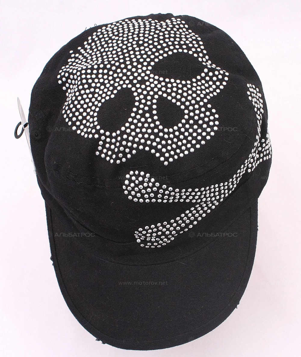 Бейсболка ZAN Highway Honey Skull Studs