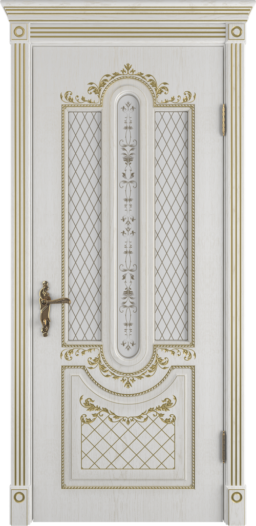 Дверь Alexandria / Bianco Classic PG / Art Cloud / Владимирские двери