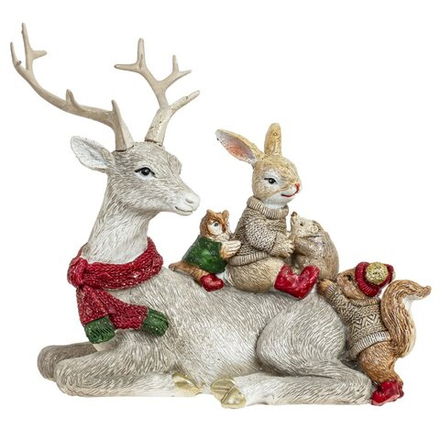 GAEM Фигурка декоративная "Олень", L18,5 W9 H17 см