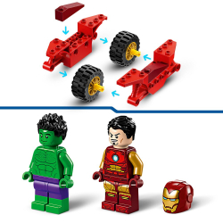LEGO Marvel Super Heroes - Железный человек с мотоциклом и Халком 76287 / артикул   76287  / GTIN 5702017590103