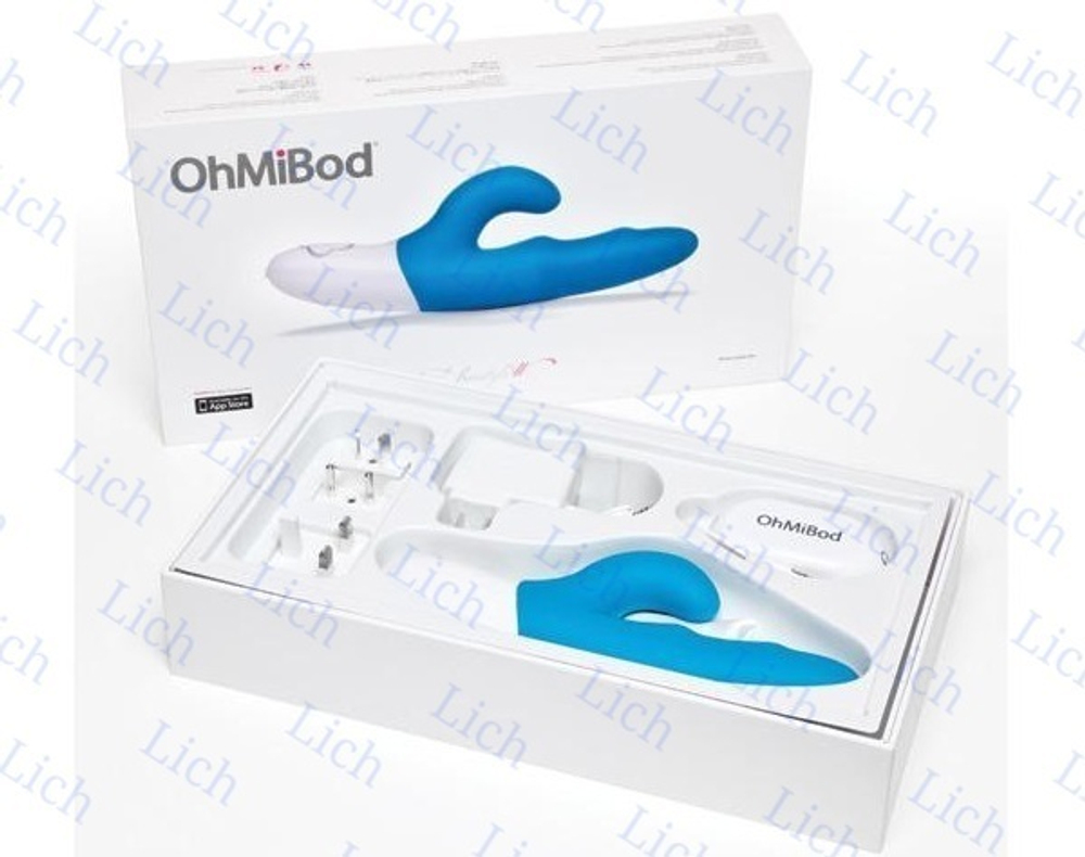 Вибратор OhMiBod Freestyle W голубой