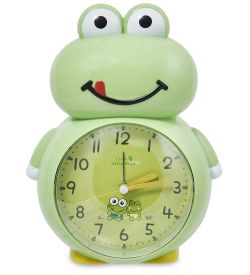 GAEM Art CL-06/3 Будильник «Лягушка» салатовый