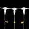Светодиодный мерцающий занавес 2*3 м, 220V., 600 теплых белых LED ламп, прозрачный ПВХ, Beauty Led (PCL602BL-10-2WW)