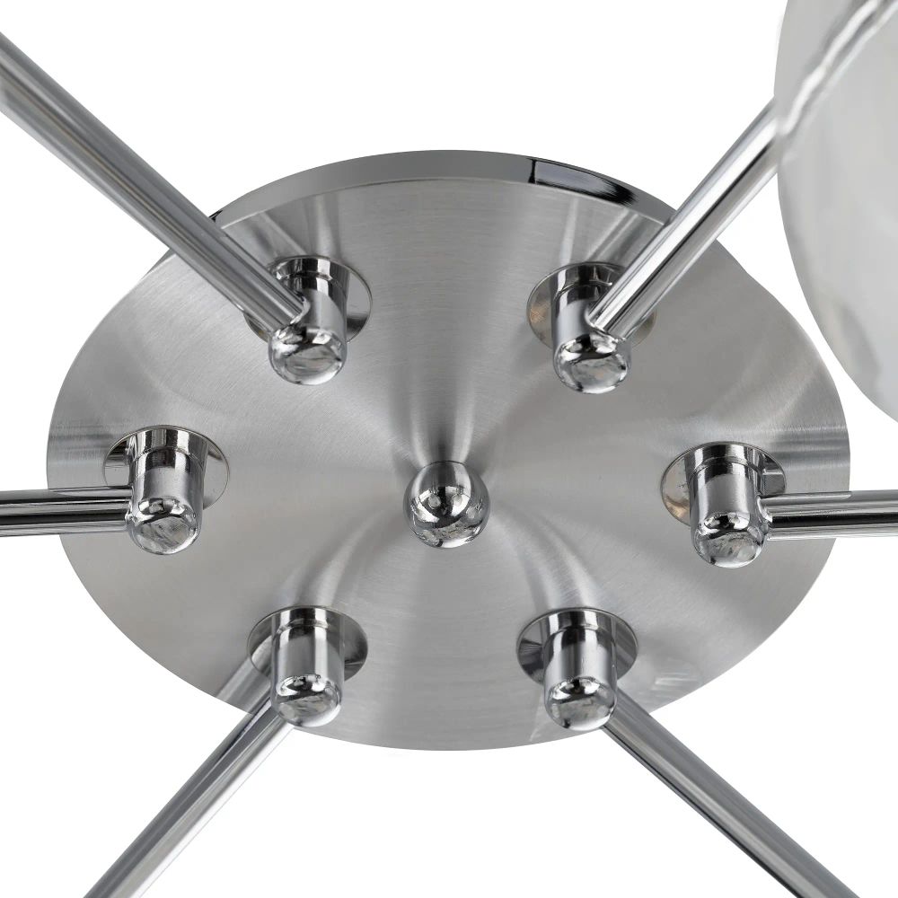 Citilux Буги CL157162 Люстра потолочная Алюминий Хром