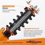 Coilover Suspension Kit подходит для автомобиля Mazda 3 Hatchback 2004-09 Adj. Height Struts Shocks lowering kit