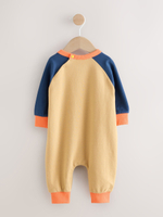 Комбинезон / Cлип для малышей Next AY7-125, Горчичный, Синий