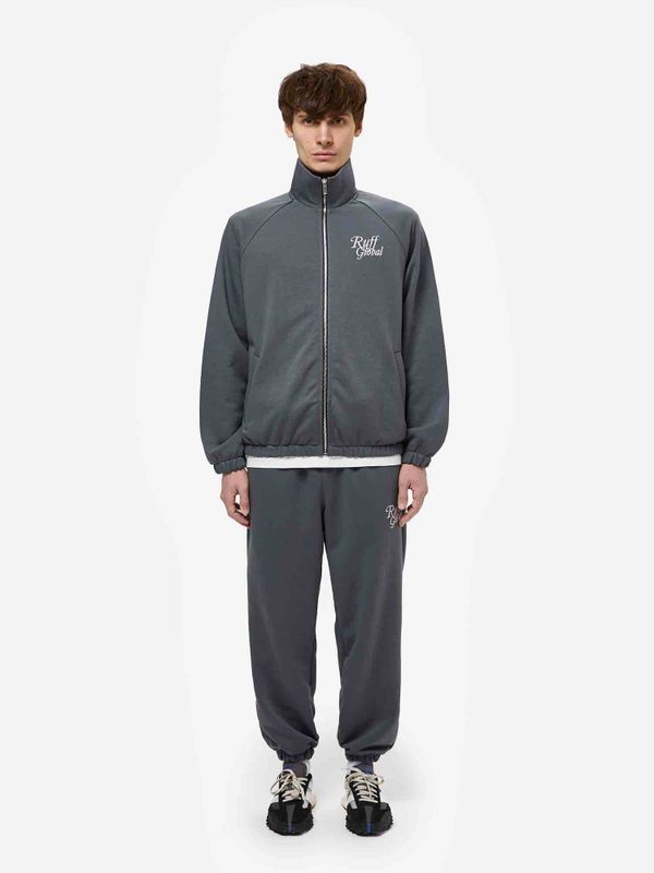 Толстовка Full Zip темно-серая - фото 5