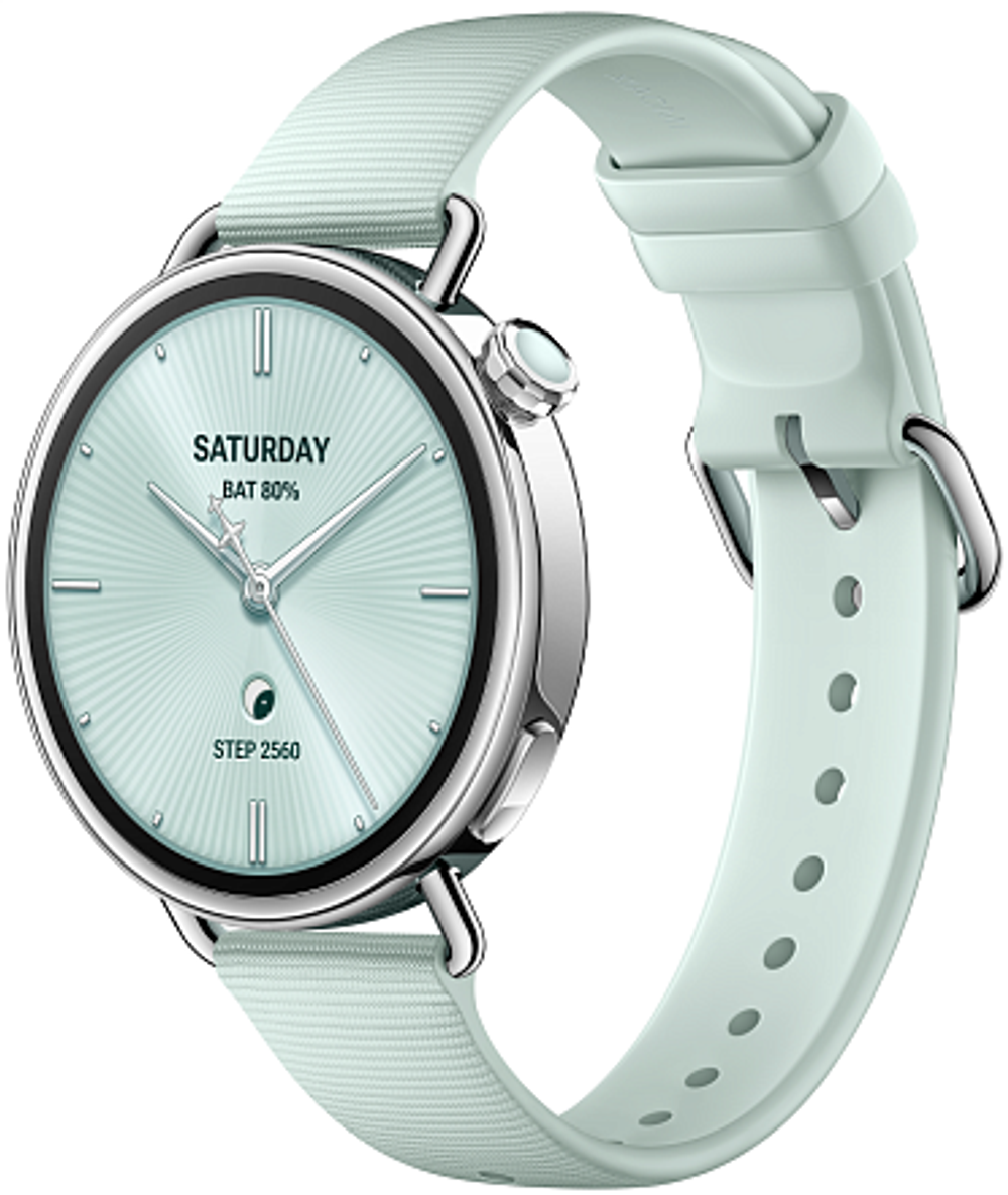 Умные часы Xiaomi Watch S4 41mm RU Fluororubber Strap Green BHR080CGL