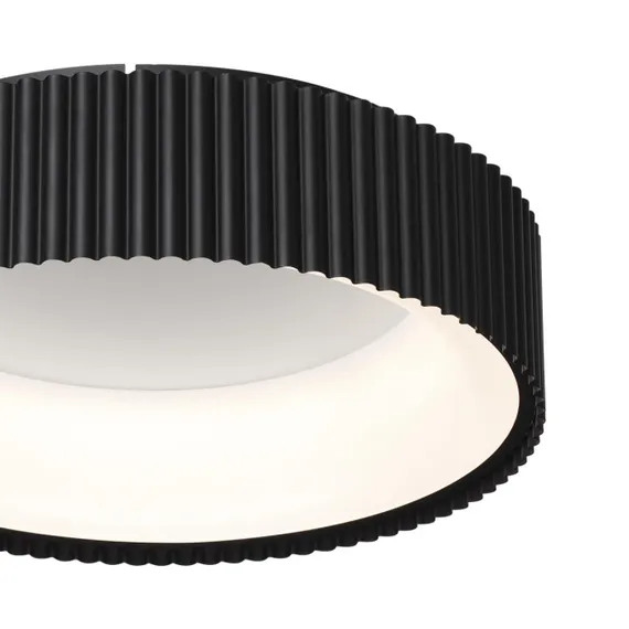 7712/56L AVRA LED SN 033 Светильник металл/акрил/белый/черный LED 56Вт 3000-6500К D460 IP20 пульт ДУ SHARMEL