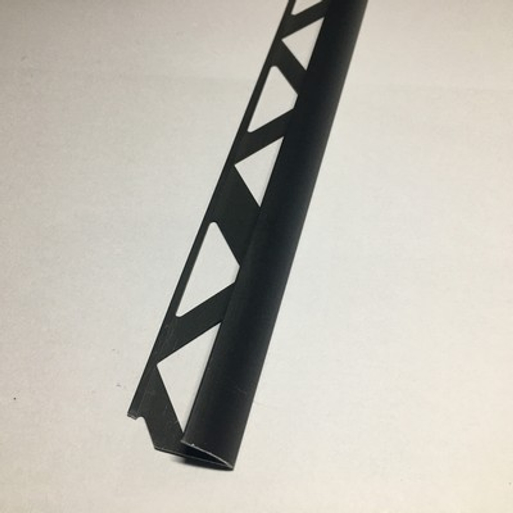 НАП КЛ 10мм "DO-2" 2,7м Черный мат. (ЭКО) нар. анод. алюм.