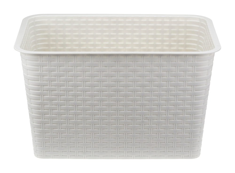 Кашпо на перила РОТАНГ 12л М3227