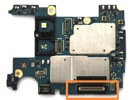 Samsung Galaxy A42 5G (SM-A426B)
- FPC коннектор дисплея (на плату)