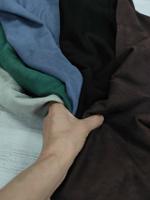 Замша иск. (скуба)/ 302 Кофейный