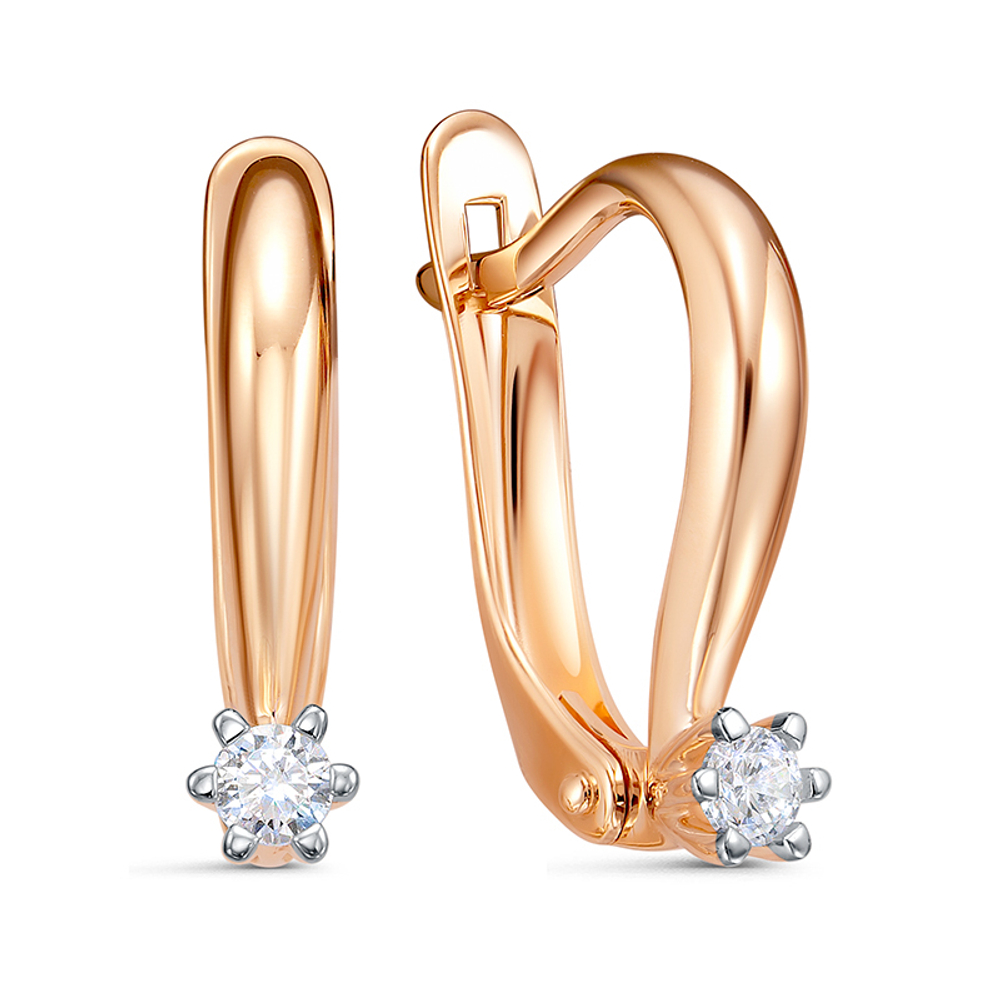Серьги из золота 585 пробы