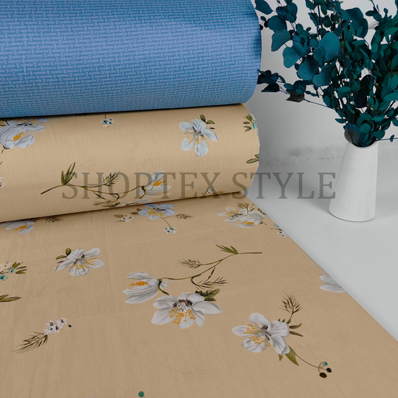 Твил-сатин, принт №2 | ш.220 см | 120 г/м² | хлопок-100%