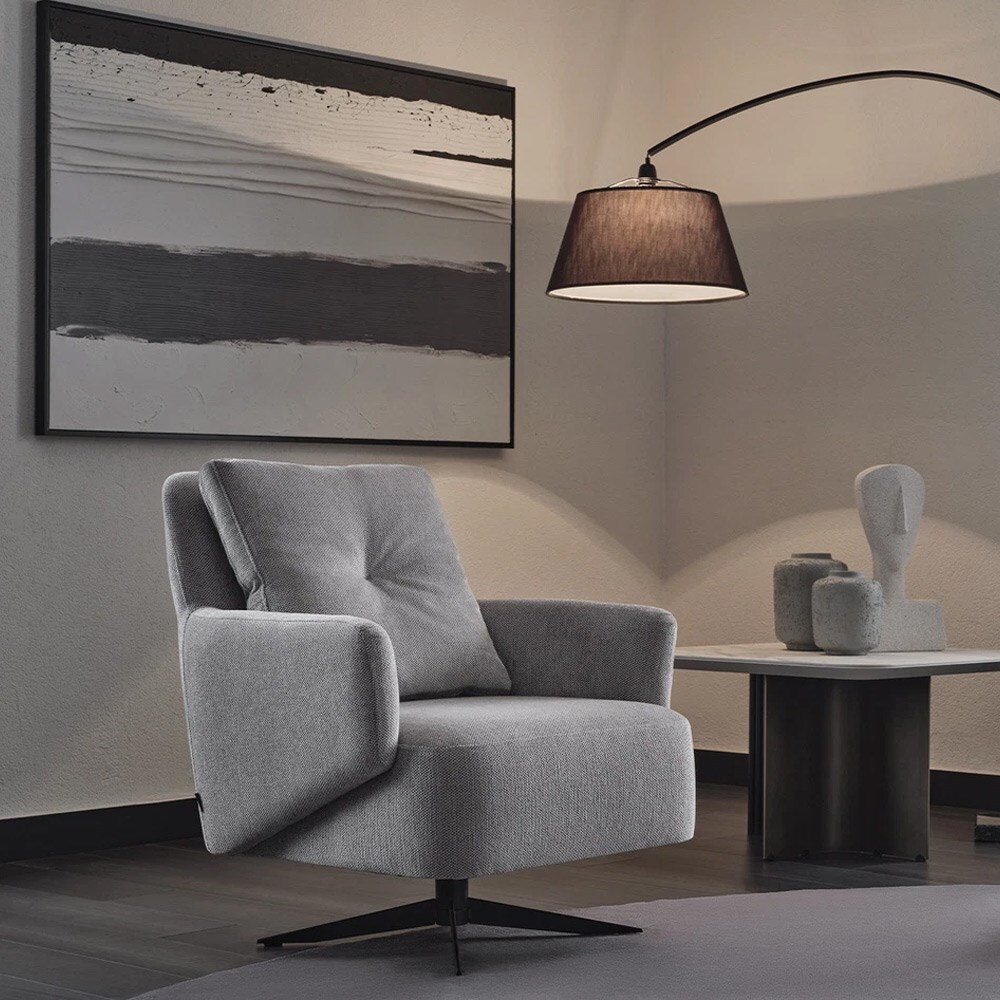 Кресло вращающаяся ножка ENZA HOME BOLD EH71133