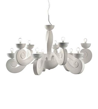 replica  Botero Pendant lamp 10 laights (white)