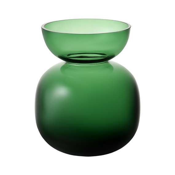 Ваза florum, 20 см, изумрудная