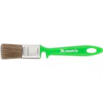 Кисть флейцевая для работ по дереву, 25х10 мм, смешанная щетина, пластиковая рукоятка// Matrix 83371
