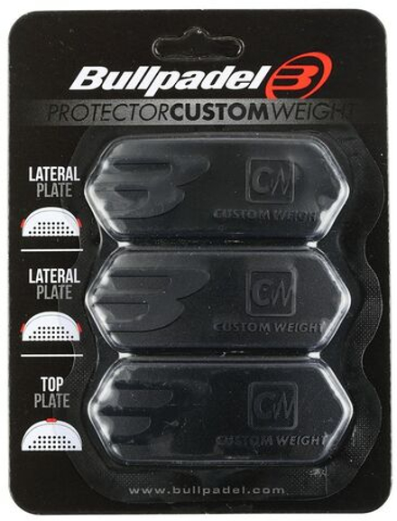 Bullpadel Protector Custom Weight - negro