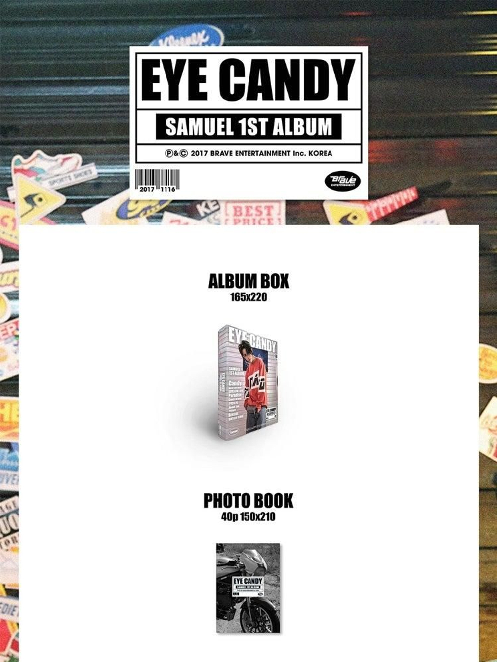 Альбом Samuel - Eye Candy 1st Album