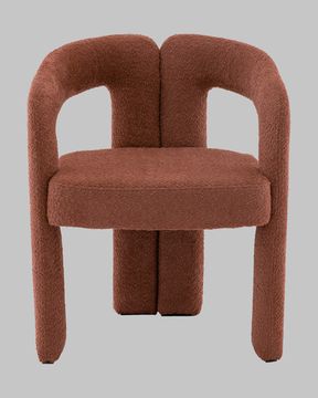 Стул Болинджер букле терракотовый