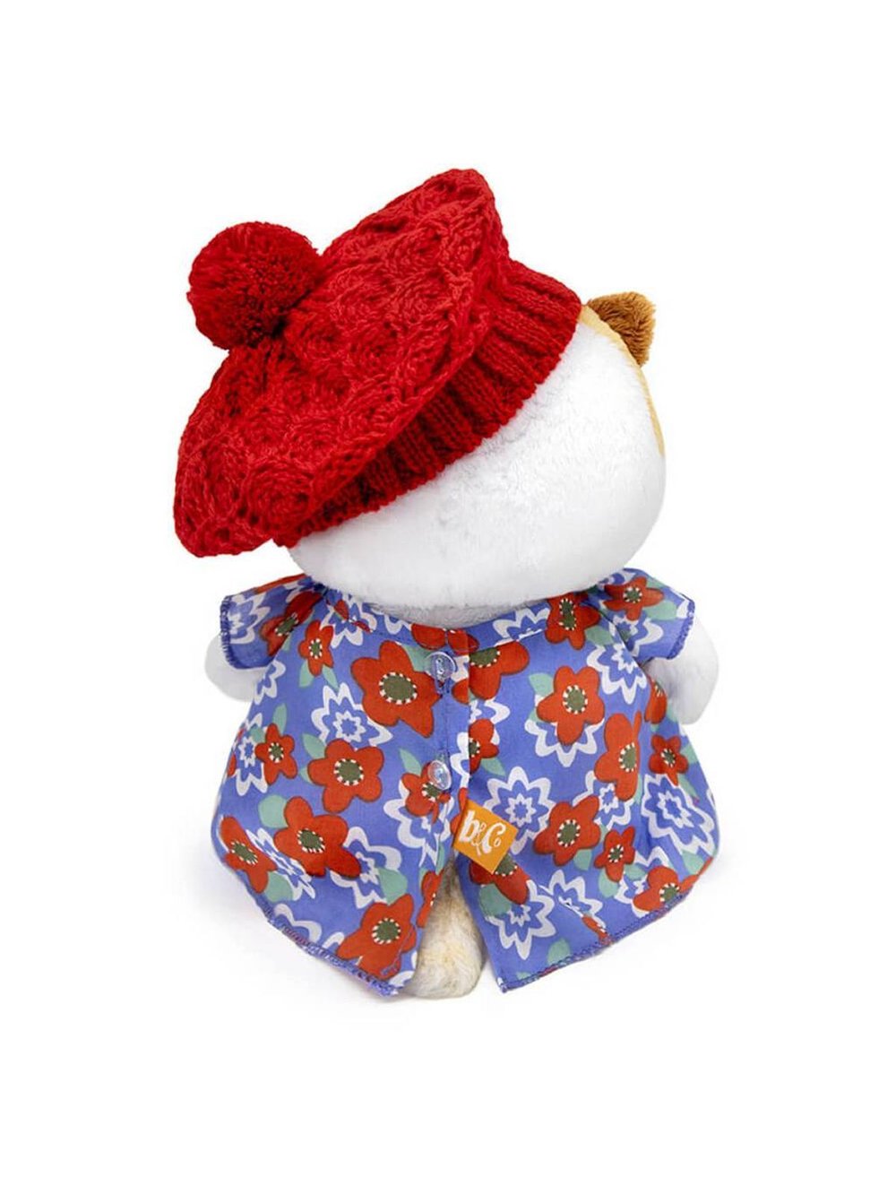 Мягкая игрушка Ли-Ли Baby в платье и ажурном берете 20 см