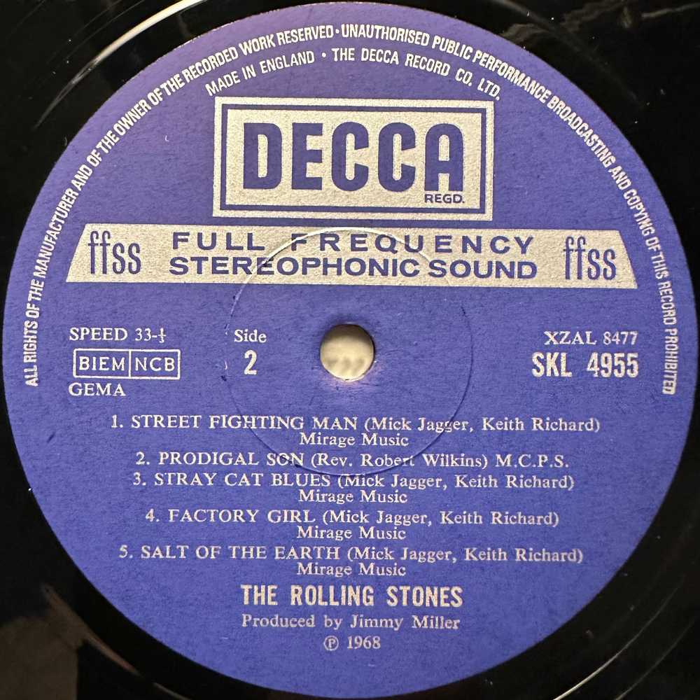 Rolling Stones - Beggars Banquet (Англия 1978г.)