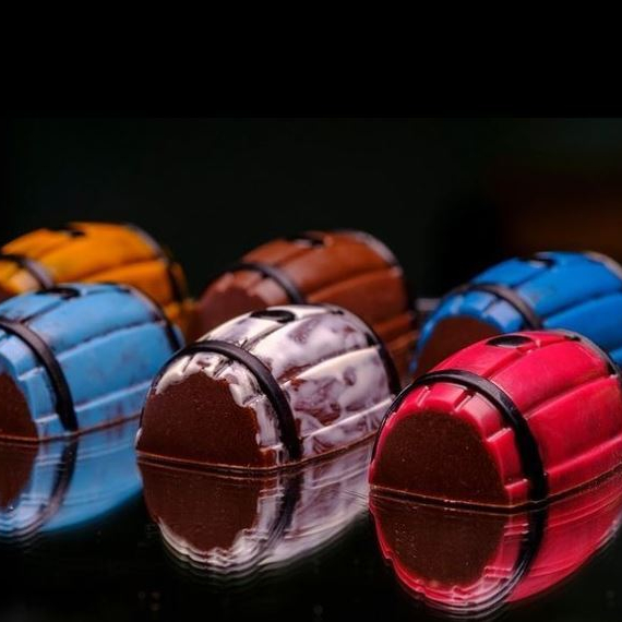 57 | Форма для шоколадных конфет &quot;Боченок&quot; (275*175мм)