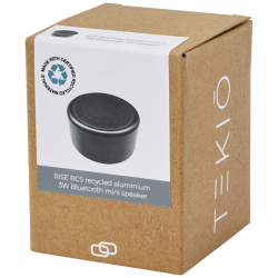 Rise мини Bluetooth®-колонка 3W из переработанного алюминия RCS