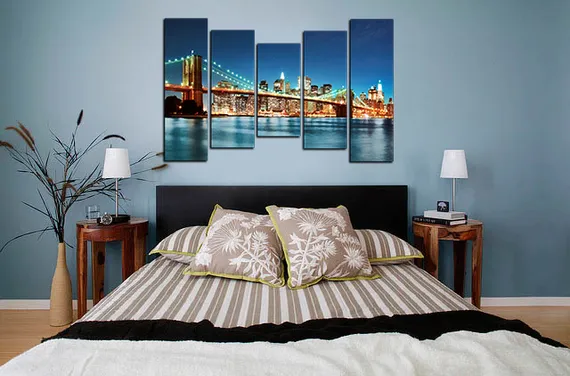 Модульная картина "Бруклинский мост"