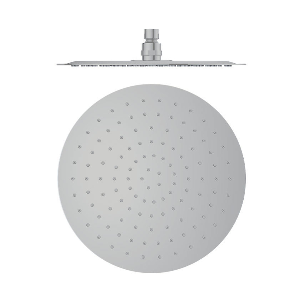 Лейка тропического душа круглая нерж. сталь RM250NC никель