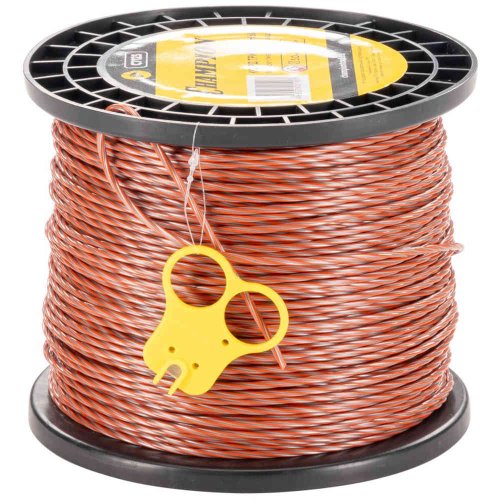 Леска CHAMPION Whisper-twist 3,0*168 м (витой квадрат)+нож   C7123