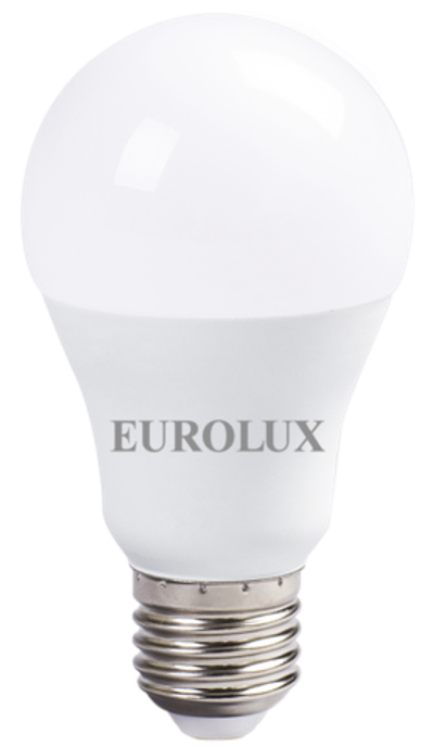 Лампа светодиодная Eurolux LL-E-A60-15W-230-6K-E27
