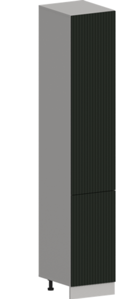 Кухня Модуль ШП 400 Белый / Насыщенно-зеленый