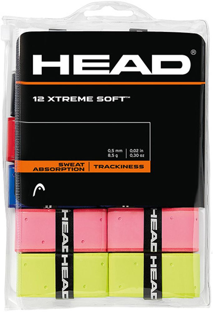 Теннисные намотки Head Xtremesoft color 12P