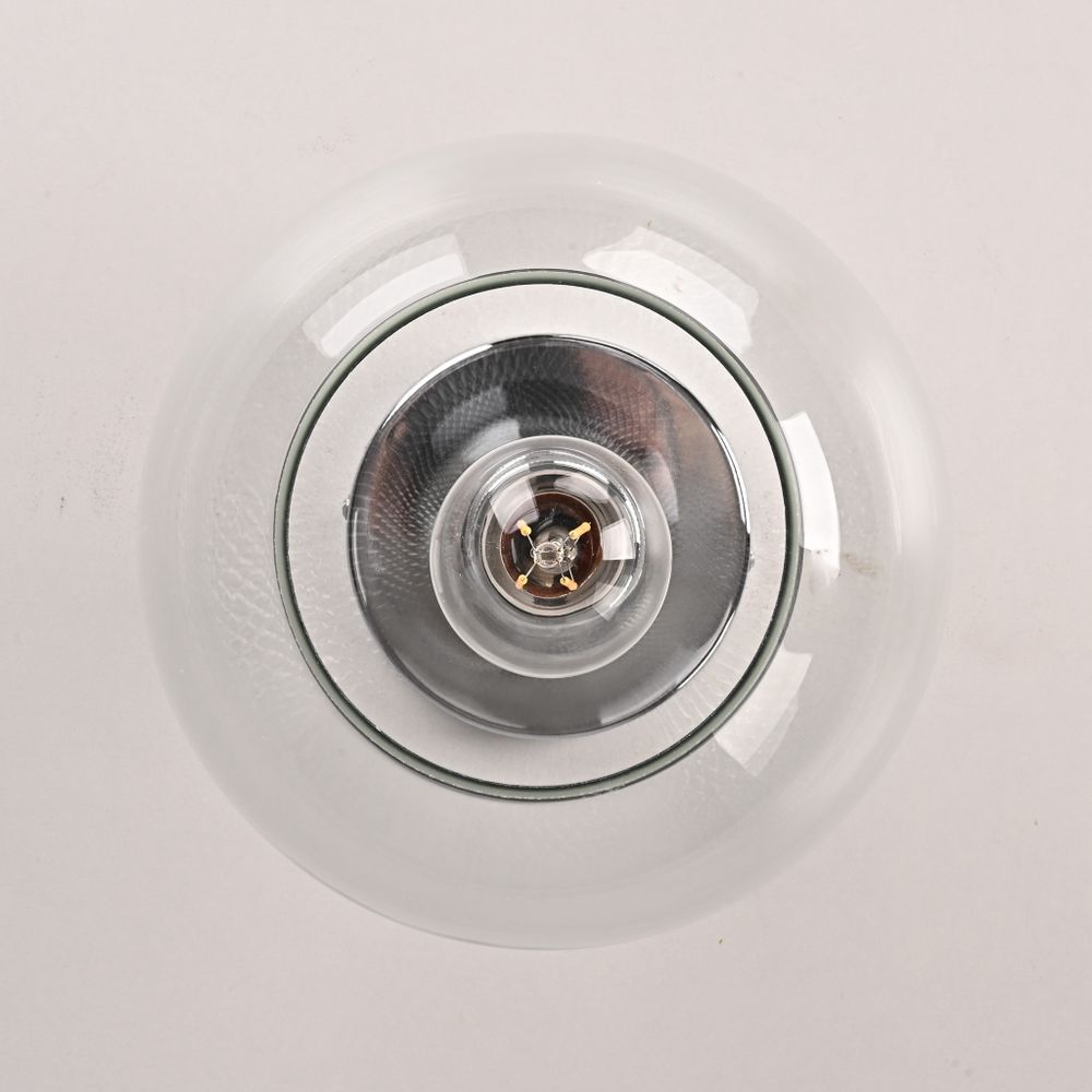 Потолочный Светильник Rh Utilitaire Globe Shade Flushmount By Imperiumloft