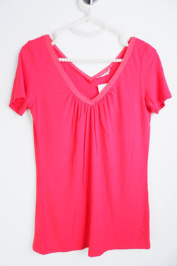 Футболка Marella ярого оттенка, маркировка S, визуально 44 размер