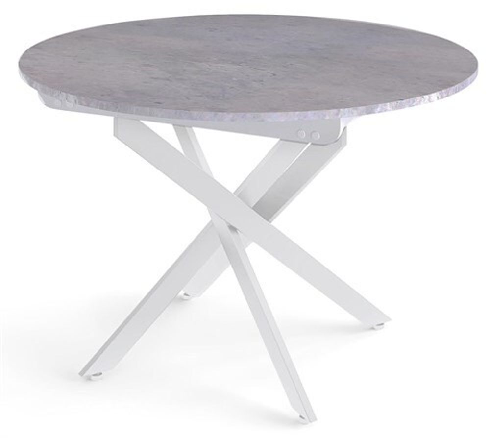 Стол DikLine RDB100X опоры белые