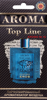 Ароматизатор для автомобиля AROMA TOP LINE №19 Eros картон