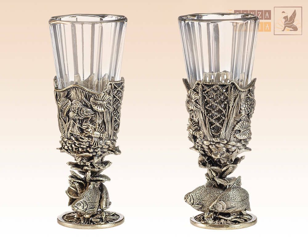 рюмка Русская Рыбалка - комплект 6 шт.