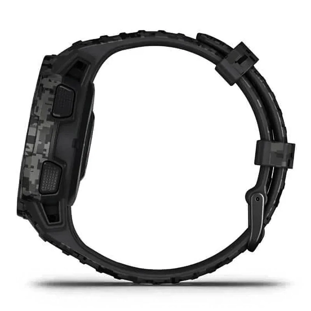 Спортивные наручные часы GARMIN INSTINCT Solar Camo Graphite, 010-02293-05
